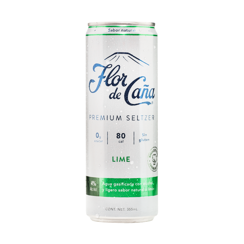 Flor de Caña Premium Seltzer LIME