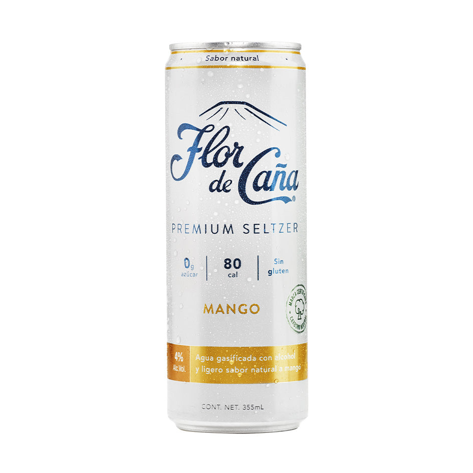 Flor de Caña Premium Seltzer Mango