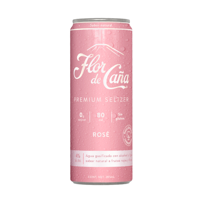 Flor de Caña Premium Seltzer ROSE