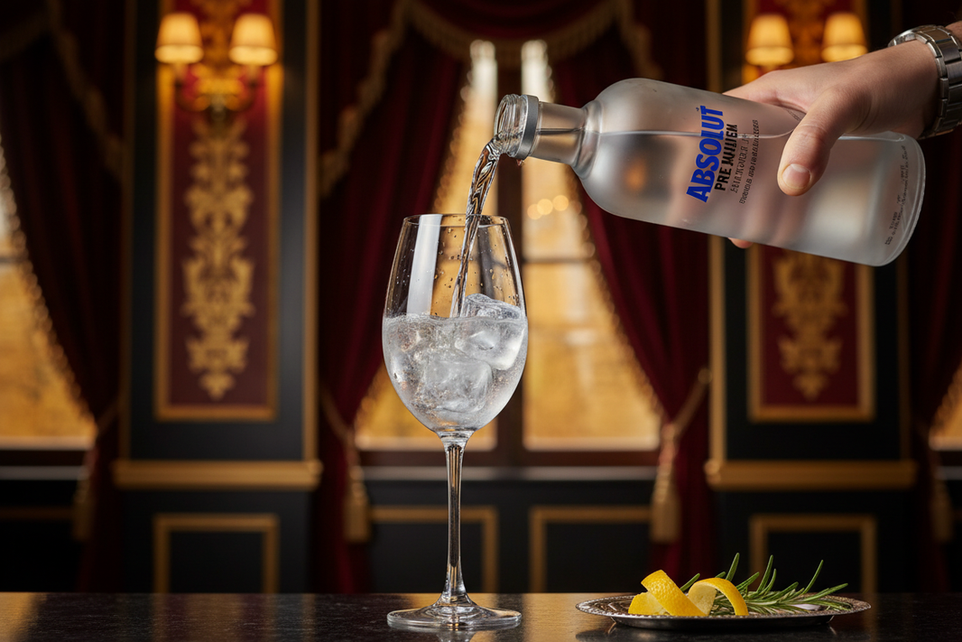 image Absolut servido